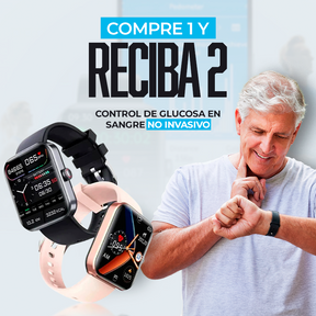 Monitoreo Inteligente de la glucosa no invasivo de alta precisión - Smartwatch Glucomax